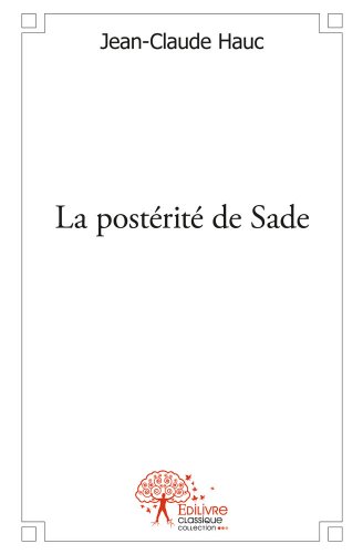 La  postérité de Sade