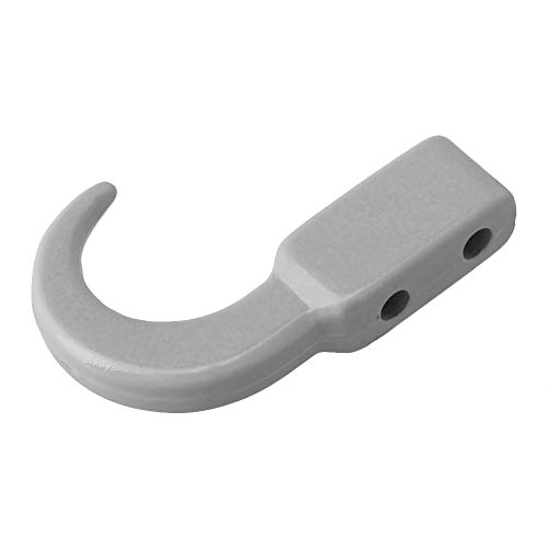 2PCS RC1:8 1:10 1:18 Racing Climbing Rock Crawler RC Tow Hook Traction Hook FZ0014 Aluminum Alloy (Silver)