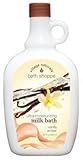 Village Naturals Bath Shoppe Foaming Milk Bath & Body Wash, Ultra Moisturizing, Vanilla Amber, 28 oz.