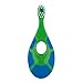 Baby/Toddler Small Teether Toothbrushes 4-Pack, Oral Hygiene, Blue and Green primary