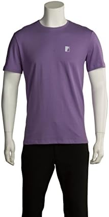 Versace Collection Medusa Crew Neck T-Shirt for Men (Purple) - 100% Cotton with Superior Quality - Guaranteed Authentic, Made in Mauritus (XL)