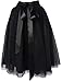 Dancina A Line Tulle Skirt Knee Length Tutu for Girls & Women