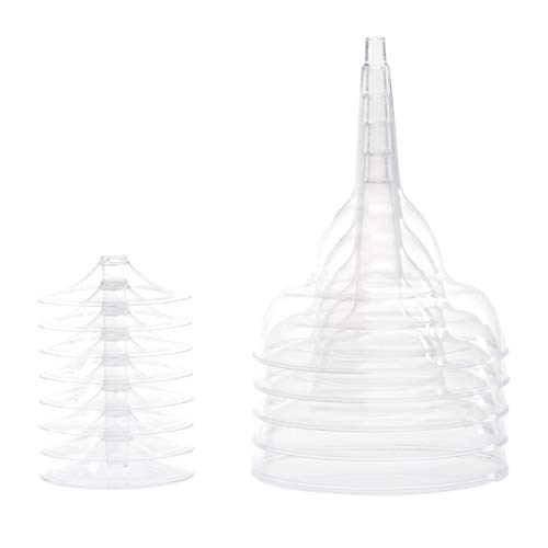 Plastic Margarita Glasses 12 oz. 50 Pack Hard Clear Plastic