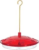 Droll Yankees 344318 DCF Dorothy's Cardinal Domed Bird Feeder, 15 Inches, 15" dia