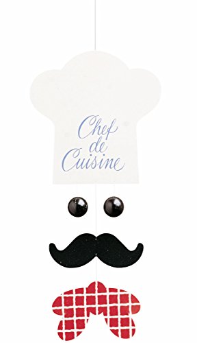 Flensted Mobiles Chef De Cuisine Hanging Mobile - 11 Inches Plastic