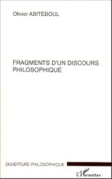 Fragments d'un discours philosophique