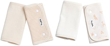 Tongbella soft 100% GOTS Cotton Baby Carrier Teething and Drool Pads for Lillebaby, Infantino, Babybjörn, Bebamour, Beco and Ergo, Perfect for Infant Toddler Boys and Girls 2pack Sets(Pony)