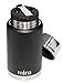 MIRA 25 oz Insulated Food Thermos for hot and cold foods - Leak-Proof Stainless Steel Container with Spoon - Black