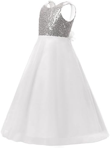 Sarahbridal Children Dresses Clothing Formal Wedding Flower Girl's Dress Ball Gown for Little Girls SFG001