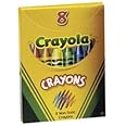 Crayola Crayons 8 Colors, 3 Pack