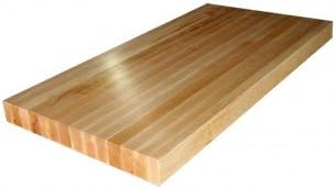 48" x 36" x 3" Maple Butcher Block 3" Thick, 36" Wide
