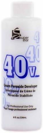SUPER STAR Stabilized Cream Peroxide Developer 40V HC-50401 by Marianna Beauty Accessories