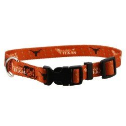 Texas Longhorns Dog Collar Large