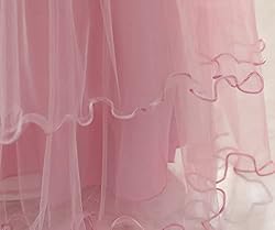 Nileafes Flower Girls Embroidered Lace Maxi Dress