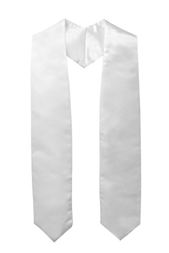 Ivyrobes Unisex Traditional Choir Stole White