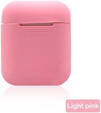 axusndas 【Protective Case】 Multi-color Silicone Skin Case For Apple Airpods Proof Protector Cover Anti-Lost Wireless Bluetooth Earphone Accessories
