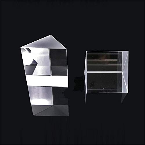 win-full Prisms Prism Glasses Photography-10mm10mm10mm Optical Glass Triangular Prisms Right Angle Isosceles Prisms -Lens Optical K9 Glass Material Testing Instrument - Thumbnail 7