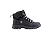 KINGSHOW Men's 1552-1 Waterproof Black Rubber Sole Work Boots 12 M US