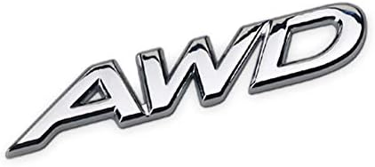 Decals Emblems Licence Frames Graphics Decals Awd Tailgate Chrome 100 Metal Emblem Sticker Badge 4 Wheel Drive Suv Off Road