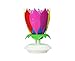 Generic Multiple Color Rotation Music Birthday Candles