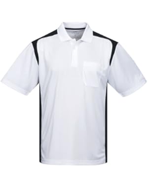 Mens Antimicrobial Short Sleeve Blitz Pocket Sports Polo Shirt (8 Colors,S-4XLT)