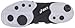 ASICS Men's Split Second 9 Wrestling Shoe,Black/White/Silver,10 M US