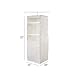 Richards Homewares Hanging Wrapping Paper and Bow Organizer with 6 Mesh Compartments 11