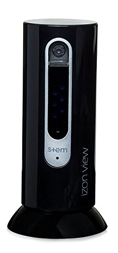IZON Stem Black Wi-fi Night Vision Video Monitor Surveillance for iOS 5.0+ and Android 4.2+ by Stem Innovation