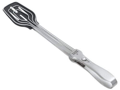 Kuhn Rikon Easy-Lock 13-1/2-Inch Nonstick Tongs