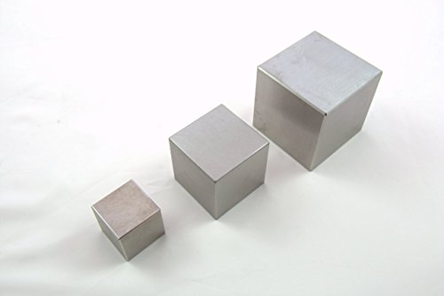 Tungsten Cubed - Three Tungsten Cubes Combo Pack - 1, 1.5, and 2 Sizes