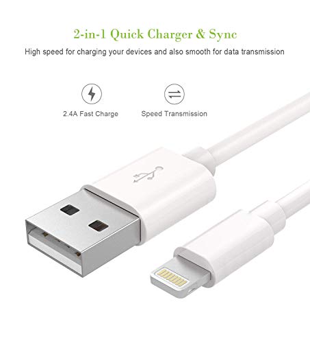 image for CovertSafe iPhone Charger, 4 Pack 3FT 6FT 6FT 9FT Charger Cord Chargin