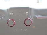 Opar Pink Air Conditioning Vent Cover Trim for 2011 - 2017 Jeep JK Wrangler & Unlimited - 4PCS/Set