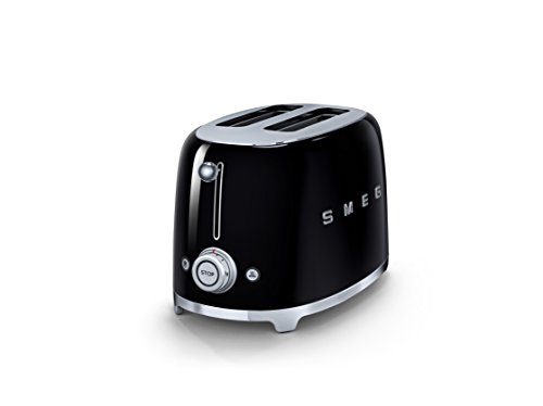 SMEG-Tostador-Tsf01Bleu-950-W-Acero-Inoxidable-2-Ranuras-Negro