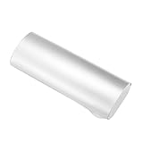 EZESO Aluminum Eyeglasses Case Matte Hard Shell Frosted Spectacles Box (Silver)