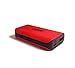 DE 5,200mah 2.1A Powerbank - Portable Smartphone/Power bank Battery Charger with Flashlight - Red Base Black Trim (In Retail Packaging)