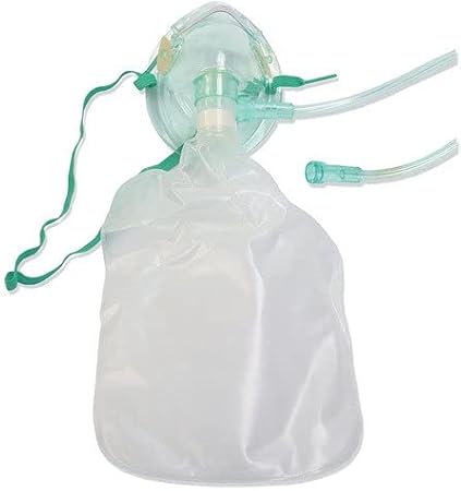 ZUDORA NON-REBREATHABLE High concentration Oxygen Masks for Medical Use (High Concentration Oxygen Mask)