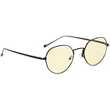 GUNNAR Gaming and Computer Eyewear/Infinite, Amber Tint - Patented Lens, Reduce Digital Eye Strain, Block 65% of Harmful Blue Light