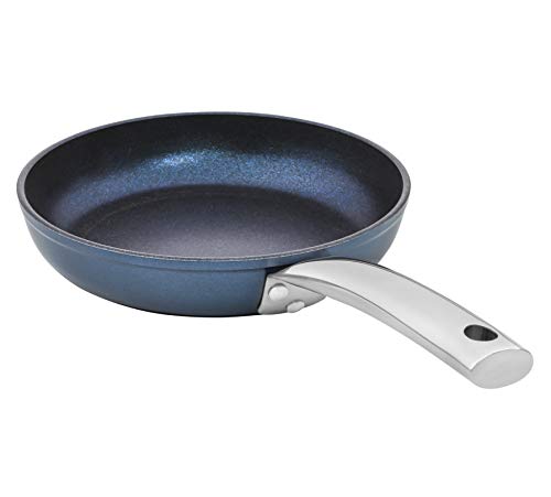 CONCORD Sapphire Nonstick 3 Piece Frying Pan Cookware Set with Lids (Induction Compatible) (3 PC Frying Pan) - Thumbnail 2