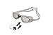 Phantom Sports Swimming Goggles | Anti-Leak, Anti-Fog, UV Protection, Crystal Clear Vision | Comfortable Straps Fit For Adults, Men, Women, Kids | Waterproof Triathlon Equipment Mirrored Lenses (Gray)