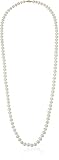 14k Gold AA-Quality Freshwater Cultured Pearl Strand Necklace, 16-60