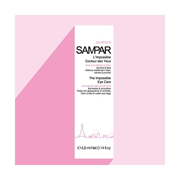 Sampar-Age-Antidote-The-Impossible-Eye-Care-Anti-Aging-Eye-Care-for-Wrinkles-Eye-Bags-and-Dark-Circles-with-Encapsulated-Vitamin-C-and-Hyaluronic-Acid-48ml Sampar Age Antidote - The Impossible Eye Care - Anti Aging Eye Care for Wrinkles, Eye Bags and Dark Circles with…