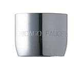 Chicago Faucets E3JKCP Pressure Compensating Softflo Aerator, Chrome