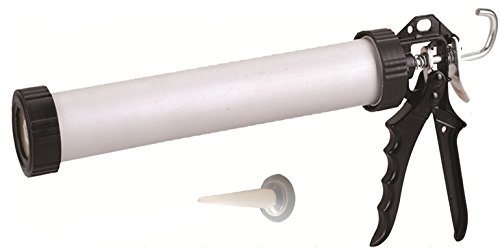 sexyrobot Manual Drive Caulk Gun, Sausage Pack Gun with Aluminum Barrel, 20 OZ - Thumbnail 2