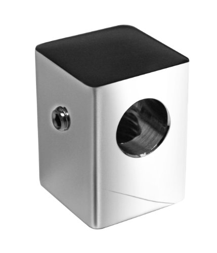 Adjure HBM001 3/4 Polished Aluminum Motorcycle Headlight Bucket Bottom Tree Mount