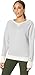 Champion Women's Fleece Boyfriend Crew Sweatshirt, Oxford Grey Oatmeal Heather, Large