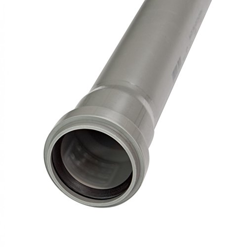 HT-Rohr, Abwasserrohr, Passlänge, Durchmesser DN 100mm, Länge 500mm – Bild 3