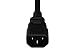 SF Cable 6ft 14 AWG IEC 60320 C14 to C13 Computer Power Extension Cord Compaitable for PC, Monitor, Scanner or Printer