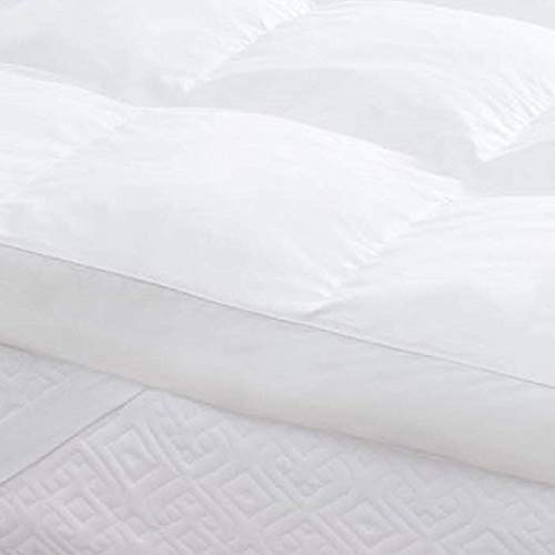 LUCID Ultra Plush 3 Inch Down Alternative Fiber Bed Mattress Topper