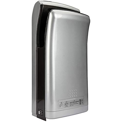 interhasa! Hand Dryer, Automatic Hand air Dryer, Powerful 1800W, Dry Hands in 5s, Low Noise 65 dB, ABS Material, for Home or Commercial Bathrooms, Hotel, Restaurant(Grey, 110V) - Thumbnail 7