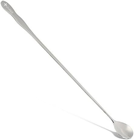 Vivree Cocktail Spoon, Stainless Steel Mixing Spoon, Ice Cream Spoon, Bar Tools